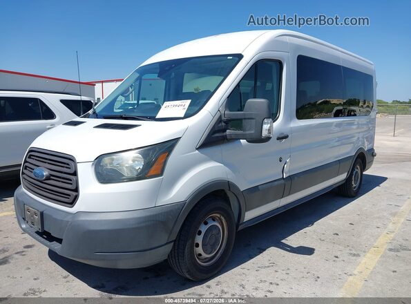 1FBAX2CMXGKB25777 2016 FORD TRANSIT-350 White Przód lewy