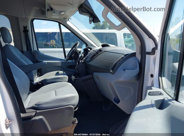 1FBAX2CMXGKB25777 2016 FORD TRANSIT-350 White Widok wnętrza z przodu