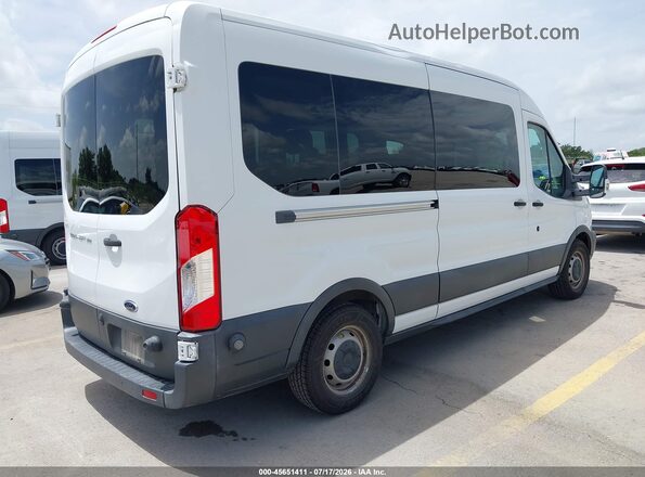 1FBAX2CMXGKB25794 2016 FORD TRANSIT-350 White Задня права чверть
