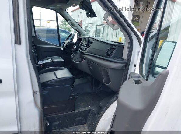 1FBAX2X80PKA75355 2023 FORD TRANSIT-350 White Widok wnętrza z przodu