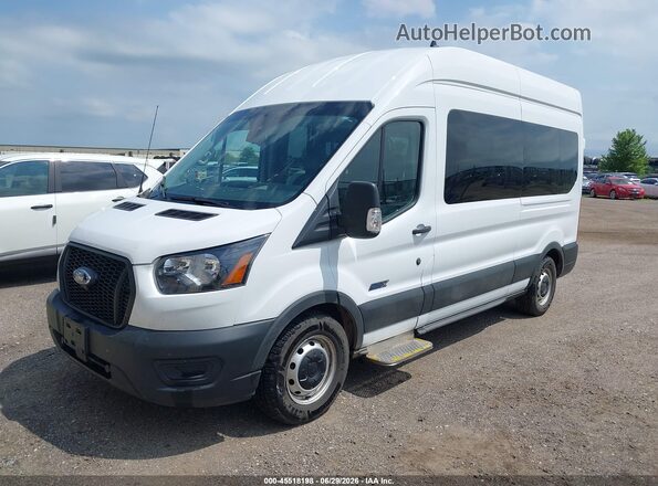 1FBAX2X80PKA75355 2023 FORD TRANSIT-350 White Przód lewy