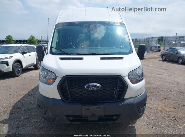 1FBAX2X80PKA75355 2023 FORD TRANSIT-350 White Widok zestawu wskaźników