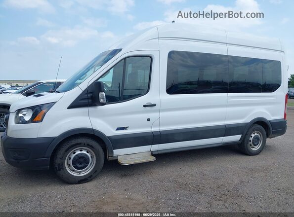 1FBAX2X80PKA75355 2023 FORD TRANSIT-350 White Widok wnętrza 360 stopni