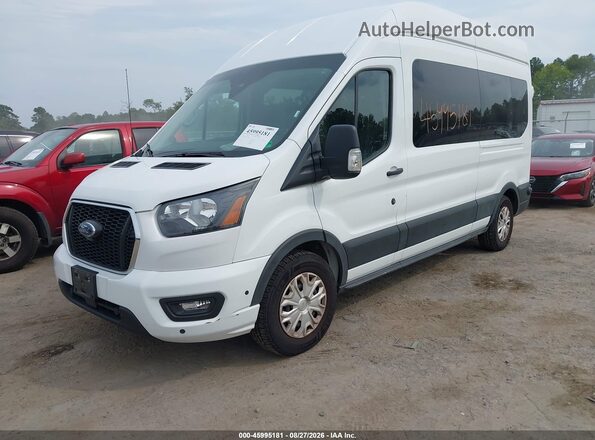 1FBAX2X86RKA42220 2024 FORD TRANSIT-350 Белый Передняя левая четверть
