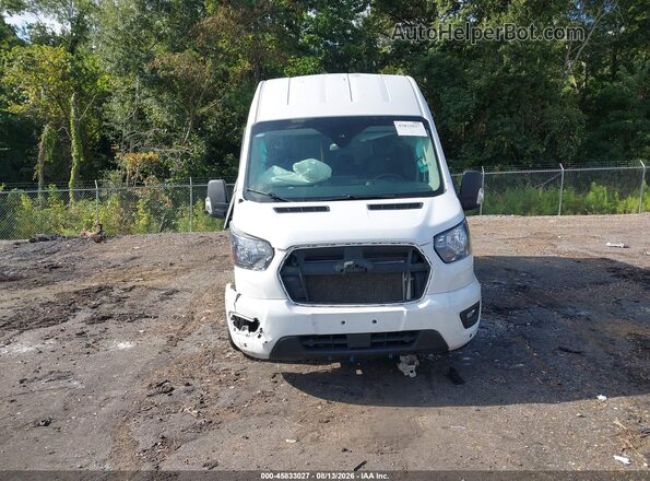 1FBAX2X87SKA73420 2025 FORD TRANSIT-350 White Widok zestawu wskaźników