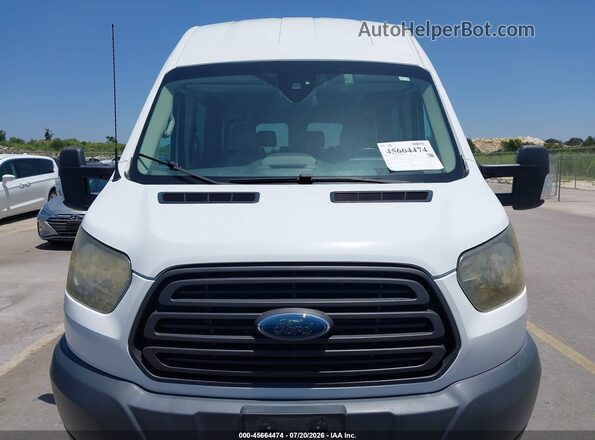 1FBAX2XM5HKB26671 2017 FORD TRANSIT-350 White Instrument cluster view