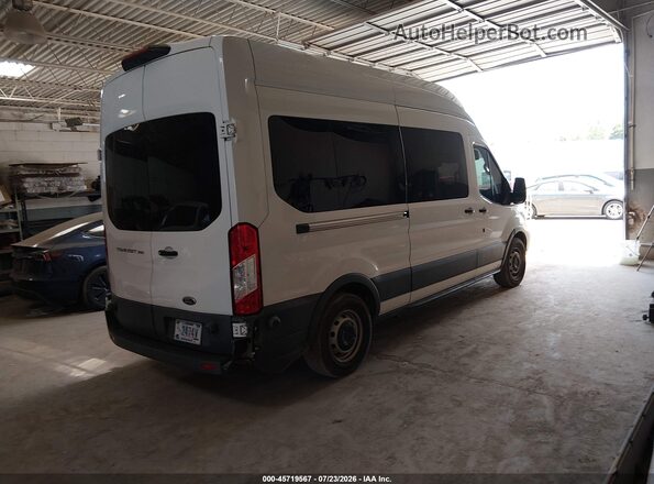 1FBAX2XM5JKA99798 2018 FORD TRANSIT-350 White Tył prawy
