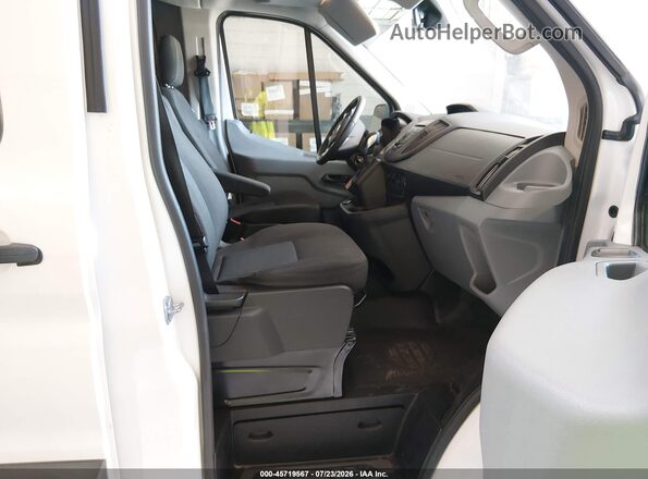 1FBAX2XM5JKA99798 2018 FORD TRANSIT-350 White Widok wnętrza z przodu