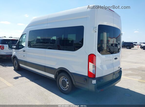 1FBAX2XM7HKB26672 2017 FORD TRANSIT-350 White Trasero izquierdo