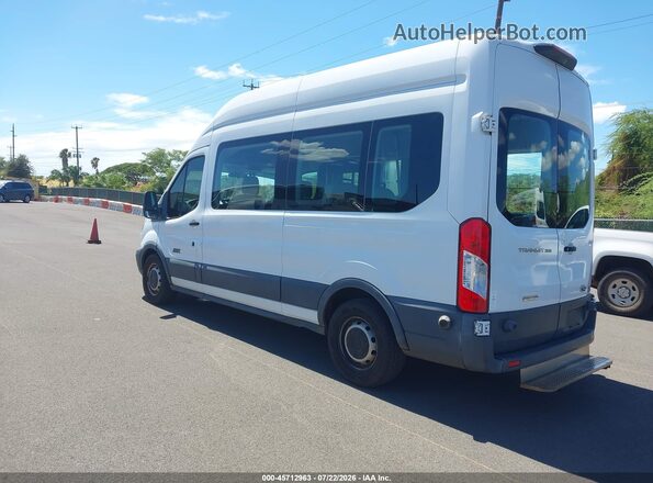 1FBAX2XV7JKB51909 2018 FORD TRANSIT-350 Белый Задняя левая четверть