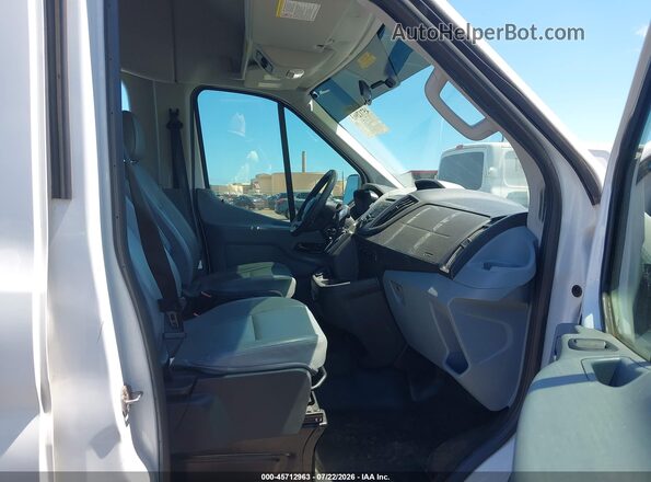 1FBAX2XV7JKB51909 2018 FORD TRANSIT-350 Белый Вид салона спереди