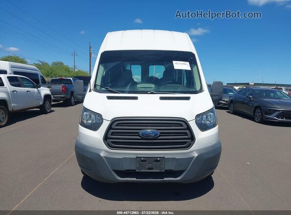 1FBAX2XV7JKB51909 2018 FORD TRANSIT-350 Белый Вид щитка приборов