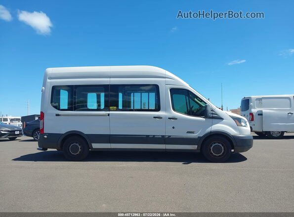1FBAX2XV7JKB51909 2018 FORD TRANSIT-350 Белый Вид задней части салона