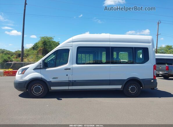 1FBAX2XV7JKB51909 2018 FORD TRANSIT-350 Белый Панорамный вид салона 360°