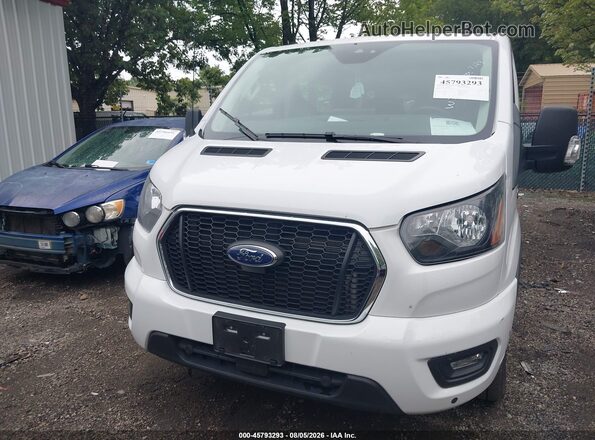 1FBAX2Y80RKA85269 2024 FORD TRANSIT-350 White Սարքավորումների վահանակի տեսք