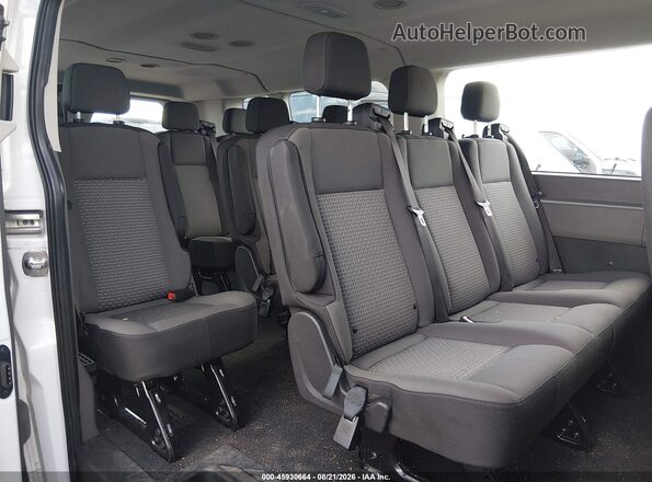 1FBAX2Y80SKA89022 2025 FORD TRANSIT-350 White უკანა სავარძლების ხედი