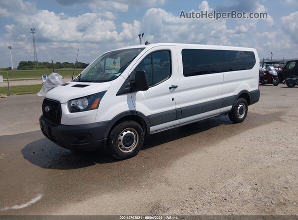 1FBAX2Y81MKA90327 2021 FORD TRANSIT-350 White Przód lewy