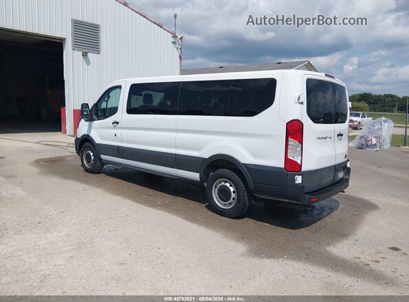 1FBAX2Y81MKA90327 2021 FORD TRANSIT-350 White Tył lewy