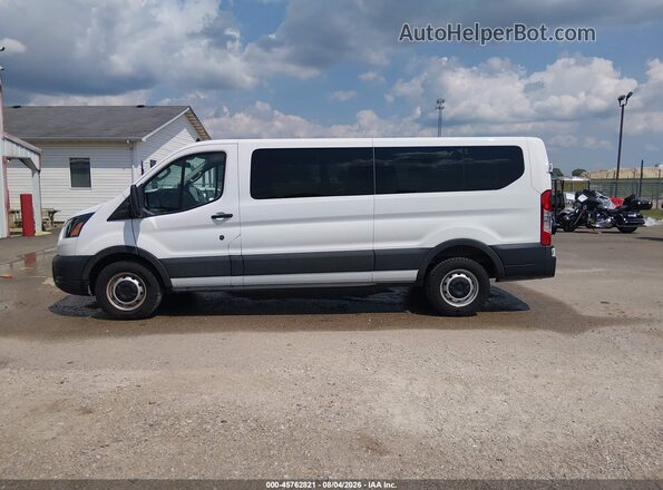 1FBAX2Y81MKA90327 2021 FORD TRANSIT-350 White Widok wnętrza 360 stopni