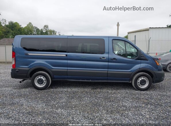 1FBAX2Y81RKA56556 2024 FORD TRANSIT-350 Blue უკანა სალონის ხედი