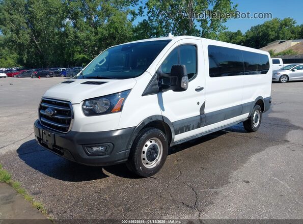 1FBAX2Y82LKA77729 2020 FORD TRANSIT-350 White Przód lewy