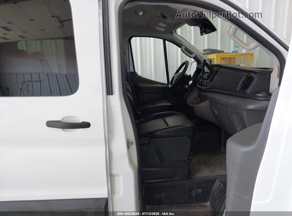 1FBAX2Y82LKA77729 2020 FORD TRANSIT-350 White Widok wnętrza z przodu