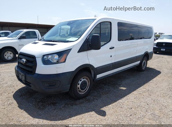 1FBAX2Y83LKB08938 2020 FORD TRANSIT-350 White Vista tres cuartos delantera izquierda