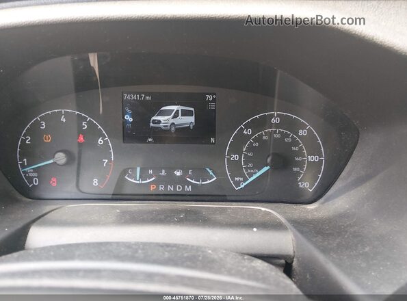 1FBAX2Y83LKB53541 2020 FORD TRANSIT-350 White Vista de los asientos traseros