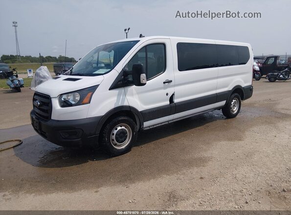 1FBAX2Y83LKB53541 2020 FORD TRANSIT-350 White Vista tres cuartos delantera izquierda
