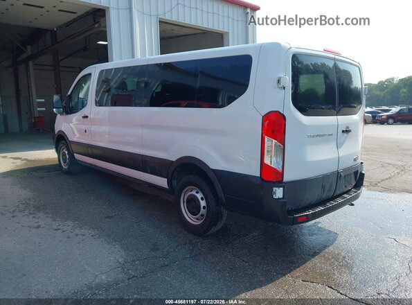 1FBAX2Y83MKA52372 2021 FORD TRANSIT-350 White Trasero izquierdo