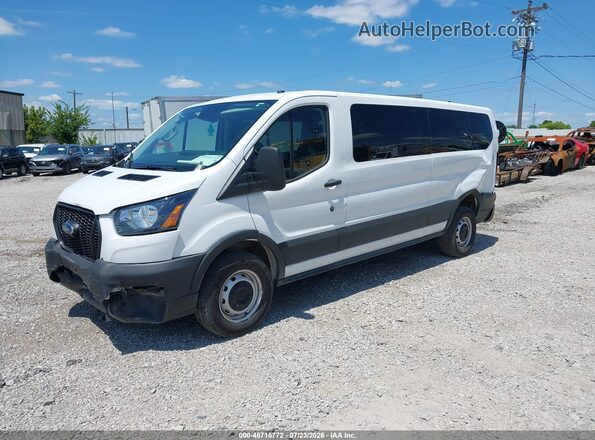 1FBAX2Y84SKB07618 2025 FORD TRANSIT-350 White Передня ліва чверть