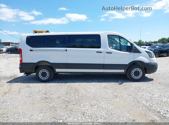 1FBAX2Y84SKB07618 2025 FORD TRANSIT-350 White Панорамний вид салону 360°