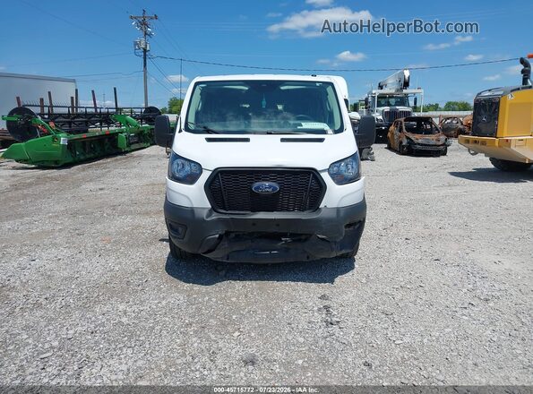 1FBAX2Y84SKB07618 2025 FORD TRANSIT-350 White Вид задньої частини салону