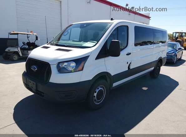 1FBAX2Y85MKB03564 2021 FORD TRANSIT-350 White Przód lewy