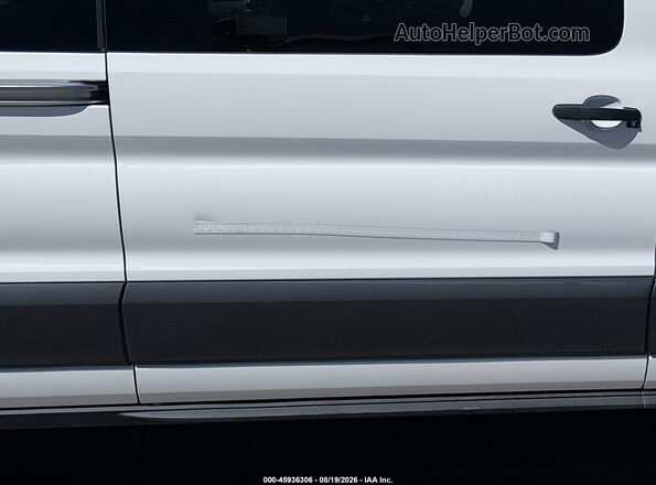 1FBAX2Y85MKB03564 2021 FORD TRANSIT-350 White Widok wnętrza 360 stopni