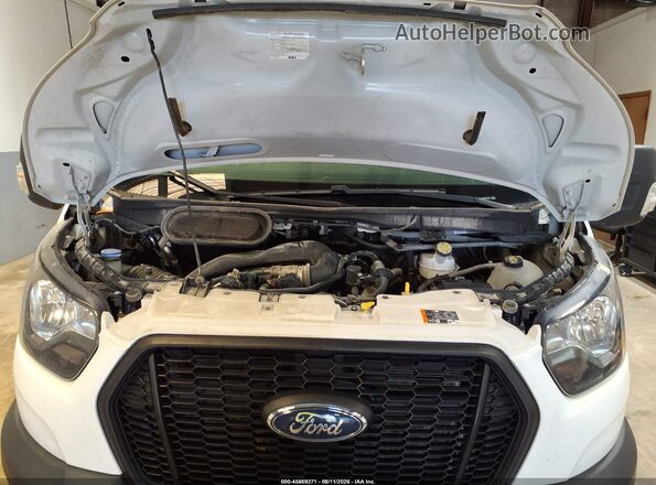 1FBAX2Y85MKB03855 2021 FORD TRANSIT-350 White Вид ззаду