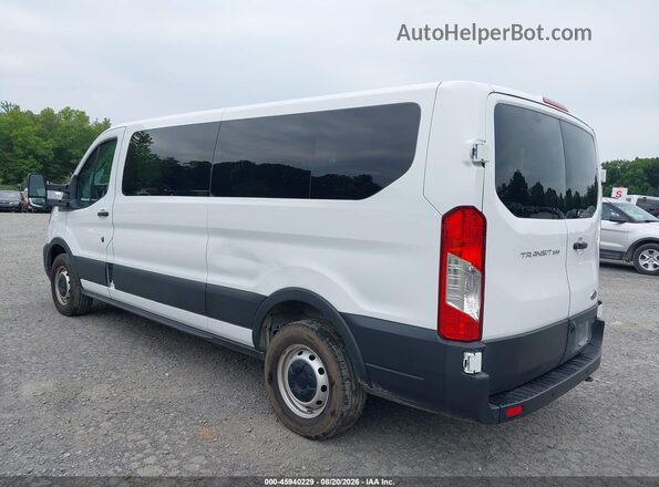 1FBAX2Y85PKA26909 2023 FORD TRANSIT-350 White Հետևի ձախ
