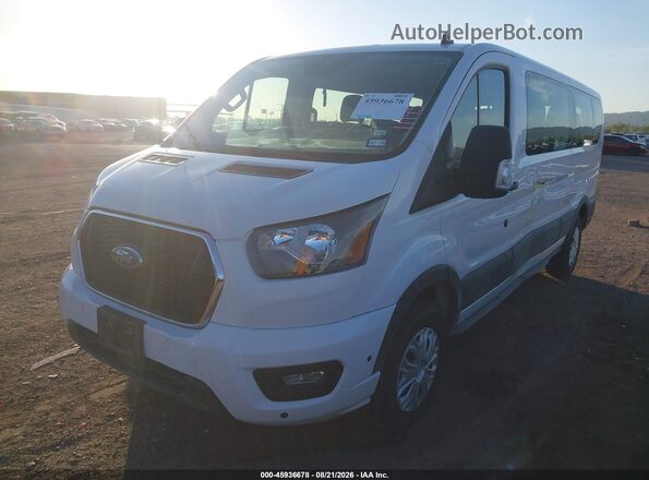 1FBAX2Y85SKA27485 2025 FORD TRANSIT-350 Белый Передняя левая четверть