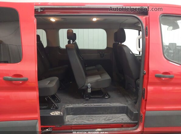 1FBAX2Y86LKB23384 2020 FORD TRANSIT-350 Red VIN კოდის სტიკერის ხედი