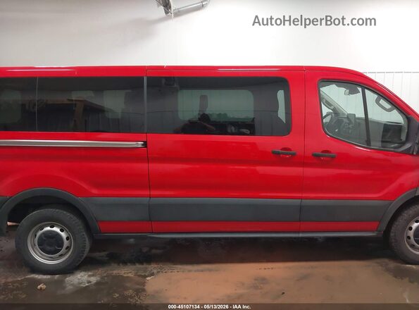 1FBAX2Y86LKB23384 2020 FORD TRANSIT-350 Red სალონის 360-გრადუსიანი ხედი