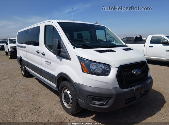 1FBAX2Y86MKB03718 2021 FORD TRANSIT-350 White Vista frontal