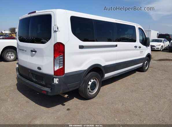 1FBAX2Y86MKB03718 2021 FORD TRANSIT-350 White Trasero derecho