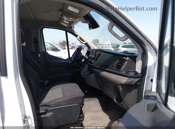 1FBAX2Y86MKB03718 2021 FORD TRANSIT-350 White Vista interior delantera