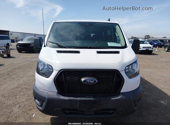 1FBAX2Y86MKB03718 2021 FORD TRANSIT-350 White Vista del cuadro de instrumentos