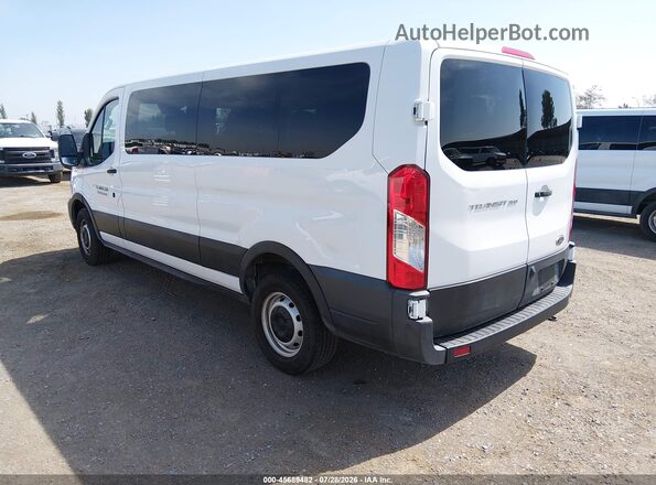 1FBAX2Y86MKB03718 2021 FORD TRANSIT-350 White Trasero izquierdo