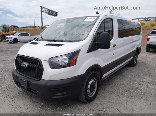 1FBAX2Y86NKA14295 2022 FORD TRANSIT-350 Белый Передняя левая четверть