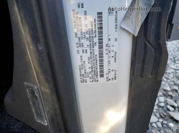 1FBAX2Y87LKA42314 2020 FORD TRANSIT Белый Вид наклейки с VIN-кодом