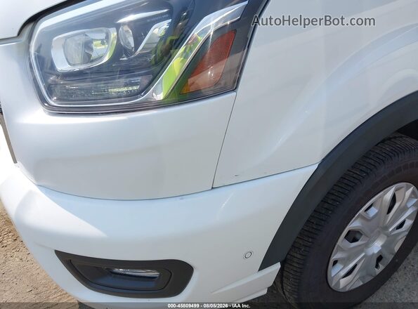 1FBAX2Y88PKB09010 2023 FORD TRANSIT-350 White Widok z przodu