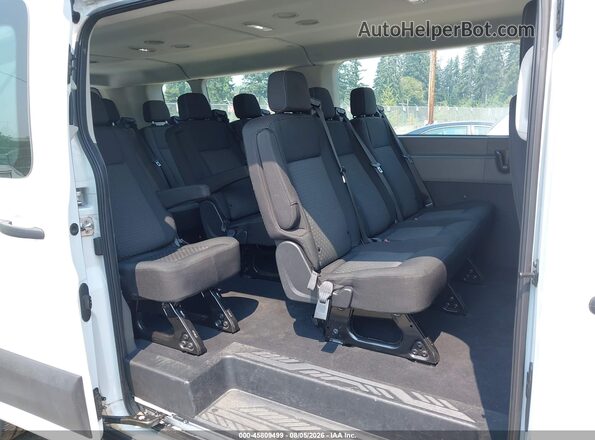 1FBAX2Y88PKB09010 2023 FORD TRANSIT-350 White Widok naklejki z numerem VIN