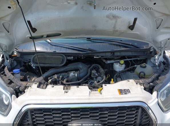 1FBAX2Y88PKB09010 2023 FORD TRANSIT-350 White Widok z tyłu